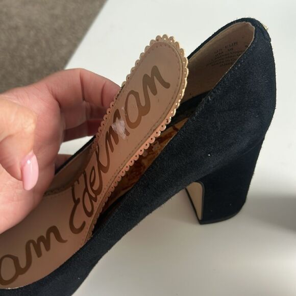 Sam Edelman Junie Pump Black Size 8 - Picture 6 of 8